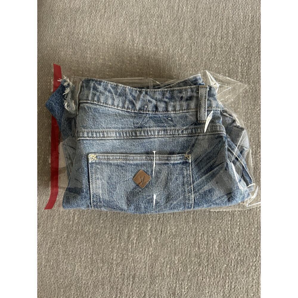 Revolve Abrad Denim Shorts 12 Blue Hi Rise 90’s
 Festival Y2K - Picture 4 of 13